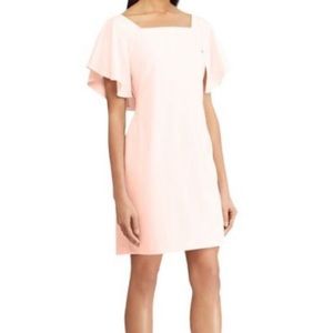 American Living Sheath Dress with Flutter Sleeves, size 4